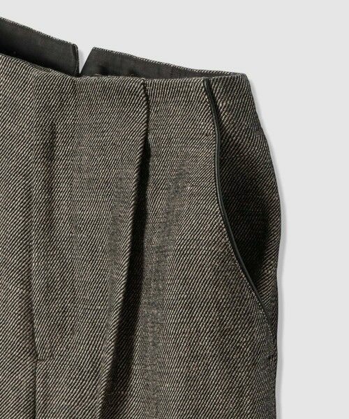 allureville / アルアバイル その他パンツ | リネンウールストレートパンツ | 詳細6