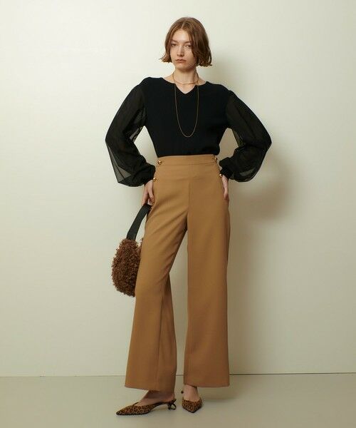 allureville / アルアバイル その他パンツ | ホローツイルマリンパンツ | 詳細3