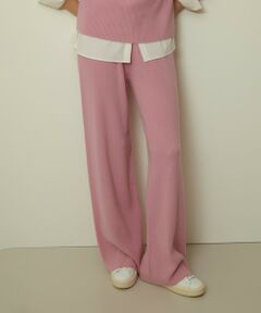 allureville / アルアバイル その他パンツ | ウールリブニットパンツ