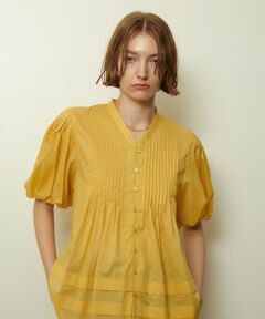 allureville / アルアバイル シャツ・ブラウス | ピンタックデザインスリーブブラウス