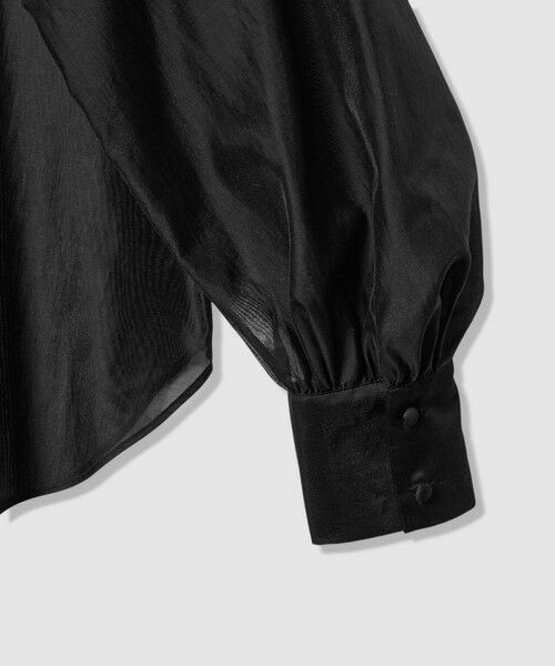 allureville / アルアバイル シャツ・ブラウス | シルキーセルロースボウブラウス | 詳細19