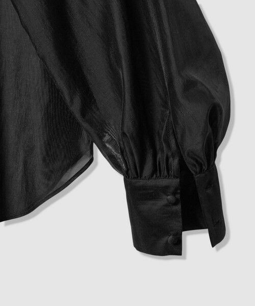 allureville / アルアバイル シャツ・ブラウス | シルキーセルロースボウブラウス | 詳細20