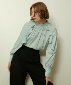 allureville / アルアバイル シャツ・ブラウス | フリルスリーブブラウス