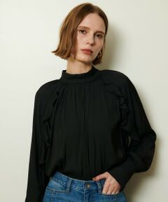 allureville / アルアバイル シャツ・ブラウス | フリルスリーブブラウス