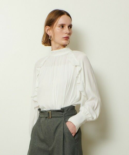 allureville / アルアバイル シャツ・ブラウス | フリルスリーブブラウス | 詳細3
