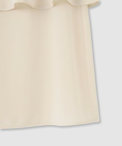 allureville / アルアバイル シャツ・ブラウス | ジョーゼットオーバーラップブラウス | 詳細3