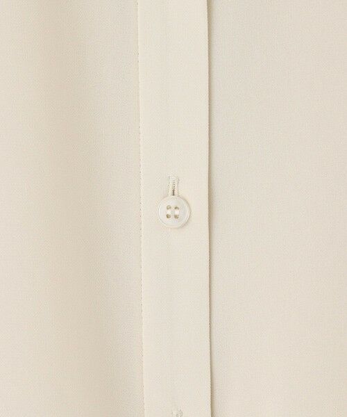 allureville / アルアバイル シャツ・ブラウス | ジョーゼットオーバーラップブラウス | 詳細4