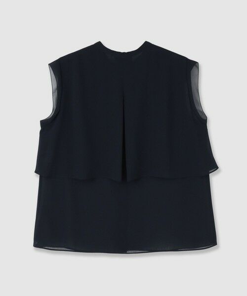 allureville / アルアバイル シャツ・ブラウス | ジョーゼットオーバーラップブラウス | 詳細6