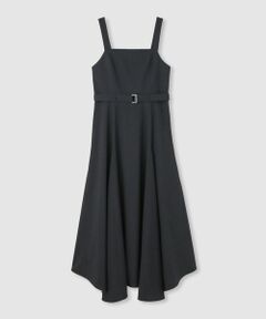 allureville / アルアバイル ロング・マキシ丈ワンピース | イレギュラーヘムジャンパースカート