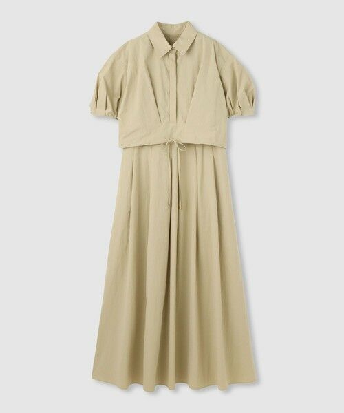 allureville / アルアバイル ミニ丈・ひざ丈ワンピース | ドロストシャツワンピース | 詳細2