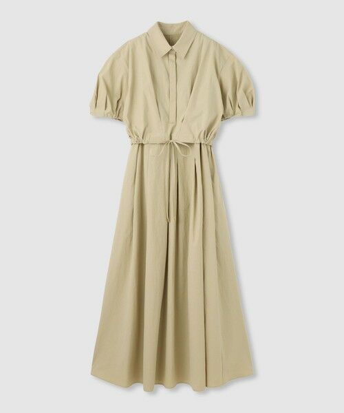 allureville/アルアバイル ドロストシャツワンピース ベージュ (11) 01(S) allureville/アルアバイル ドロストシャツワンピース ベージュ (11) 01(S)