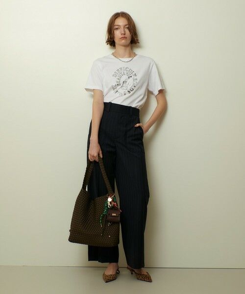 allureville / アルアバイル Tシャツ | クラッキング箔ロゴT | 詳細10