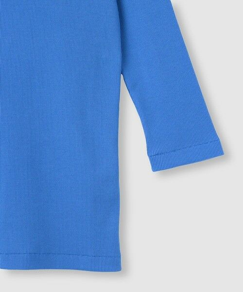 allureville / アルアバイル カットソー | テレコ3/4スリーブボートネックプルオーバー | 詳細7