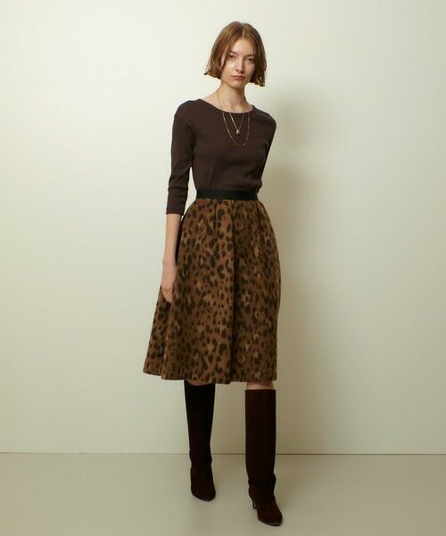 allureville / アルアバイル カットソー | テレコ3/4スリーブボートネックプルオーバー | 詳細12