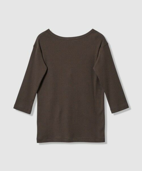 allureville / アルアバイル カットソー | テレコ3/4スリーブボートネックプルオーバー | 詳細15