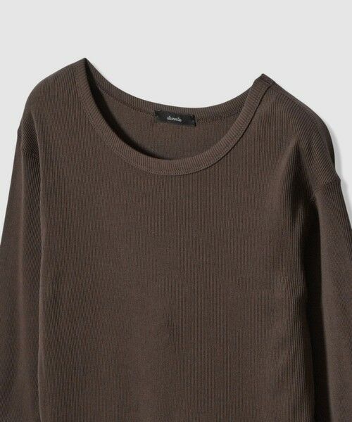 allureville / アルアバイル カットソー | テレコ3/4スリーブボートネックプルオーバー | 詳細16