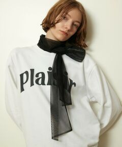 allureville / アルアバイル カットソー | ロゴスウェットプルオーバー