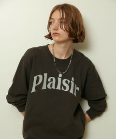 allureville / アルアバイル カットソー | ロゴスウェットプルオーバー