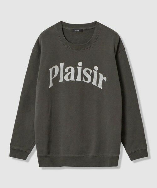 allureville / アルアバイル カットソー | ロゴスウェットプルオーバー | 詳細11