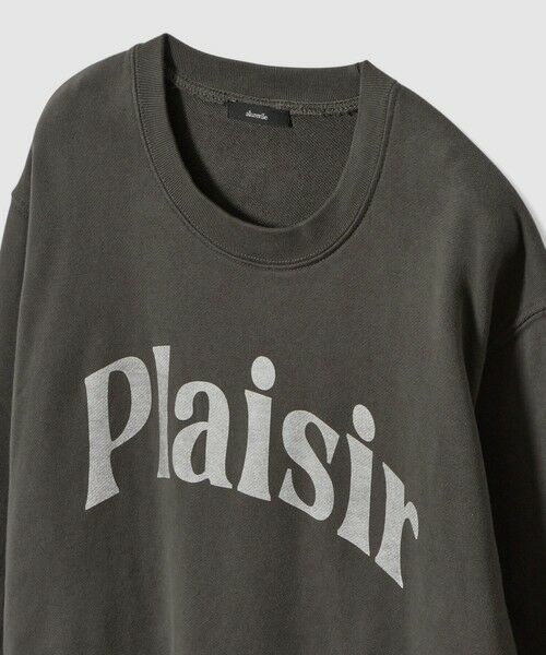 allureville / アルアバイル カットソー | ロゴスウェットプルオーバー | 詳細13