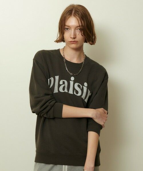 allureville / アルアバイル カットソー | ロゴスウェットプルオーバー | 詳細8