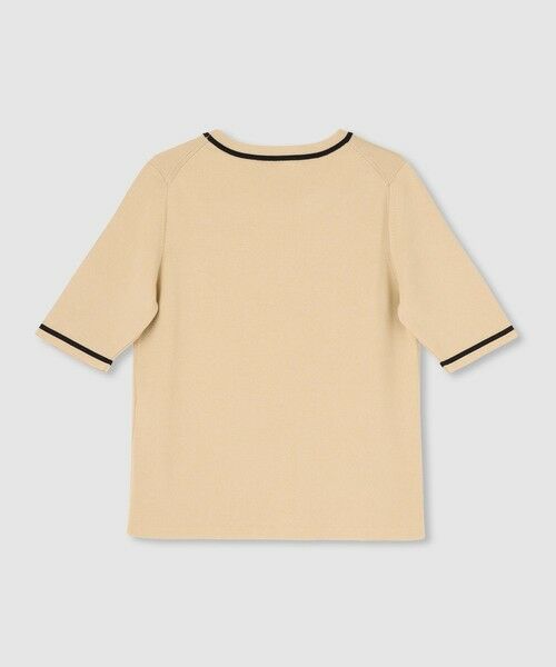 allureville / アルアバイル ニット・セーター | 総針コンパクトクルーネックプルオーバー | 詳細1