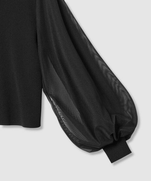 allureville / アルアバイル ニット・セーター | チュールスリーブプルオーバー | 詳細11