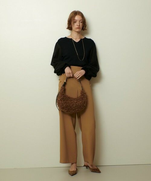 allureville / アルアバイル ニット・セーター | チュールスリーブプルオーバー | 詳細7