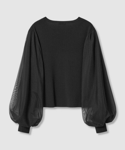 allureville / アルアバイル ニット・セーター | チュールスリーブプルオーバー | 詳細9