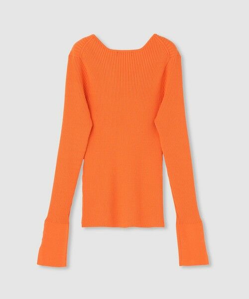 allureville / アルアバイル ニット・セーター | 袖釦Vネックプルオーバー | 詳細7