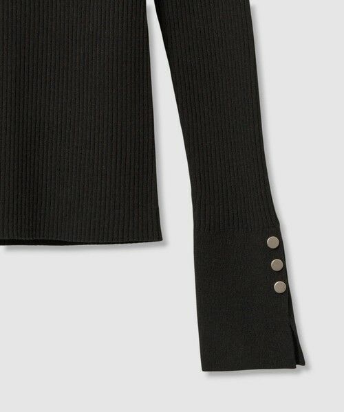 allureville / アルアバイル ニット・セーター | 袖釦Vネックプルオーバー | 詳細17