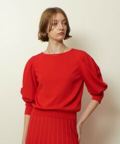 allureville / アルアバイル ニット・セーター | ソウバリドレープスリーブプルオーバー