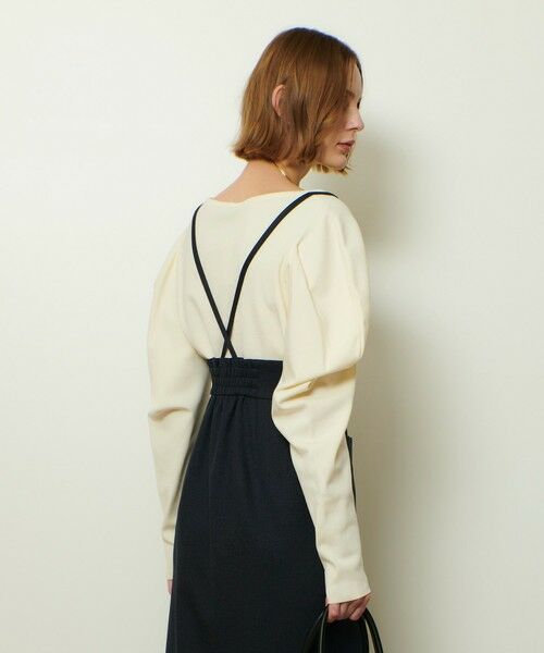 allureville / アルアバイル ニット・セーター | ソウバリドレープスリーブプルオーバー | 詳細2