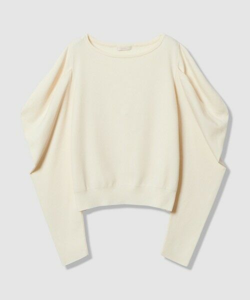 allureville / アルアバイル ニット・セーター | ソウバリドレープスリーブプルオーバー | 詳細4