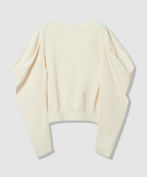 allureville / アルアバイル ニット・セーター | ソウバリドレープスリーブプルオーバー | 詳細5