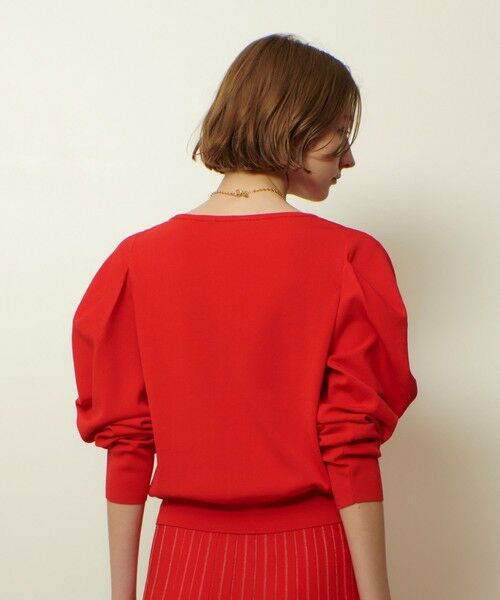 allureville / アルアバイル ニット・セーター | ソウバリドレープスリーブプルオーバー | 詳細10