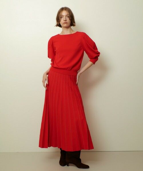 allureville / アルアバイル ニット・セーター | ソウバリドレープスリーブプルオーバー | 詳細11