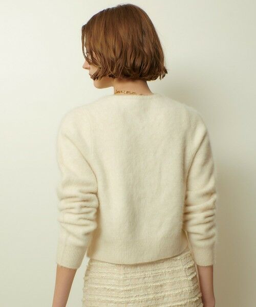 allureville / アルアバイル カーディガン・ボレロ | カシミヤブレンドファー加工カーディガン | 詳細2