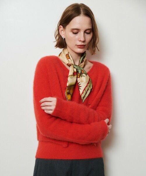 allureville / アルアバイル カーディガン・ボレロ | カシミヤブレンドファー加工カーディガン | 詳細9