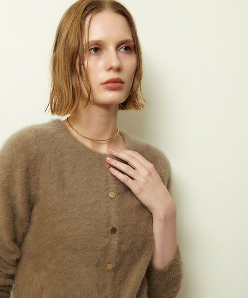 allureville / アルアバイル カーディガン・ボレロ | カシミヤブレンドファー加工カーディガン | 詳細17