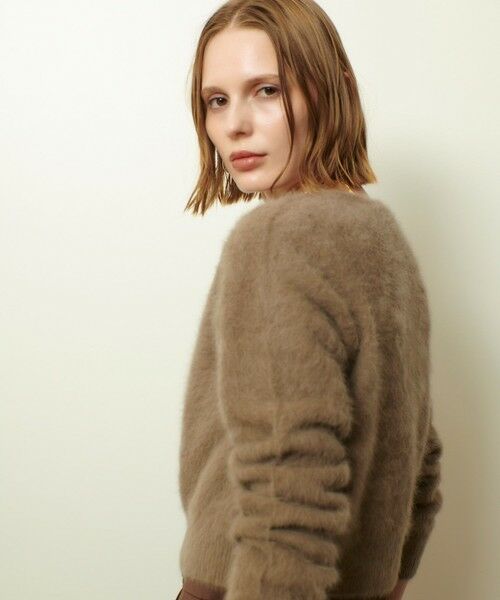 allureville / アルアバイル カーディガン・ボレロ | カシミヤブレンドファー加工カーディガン | 詳細18