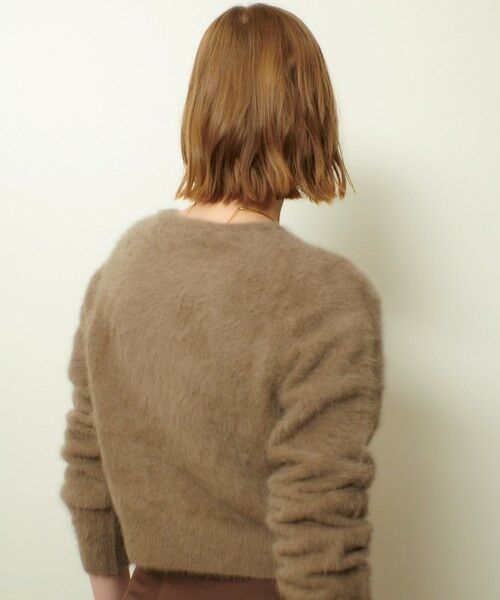 allureville / アルアバイル カーディガン・ボレロ | カシミヤブレンドファー加工カーディガン | 詳細19