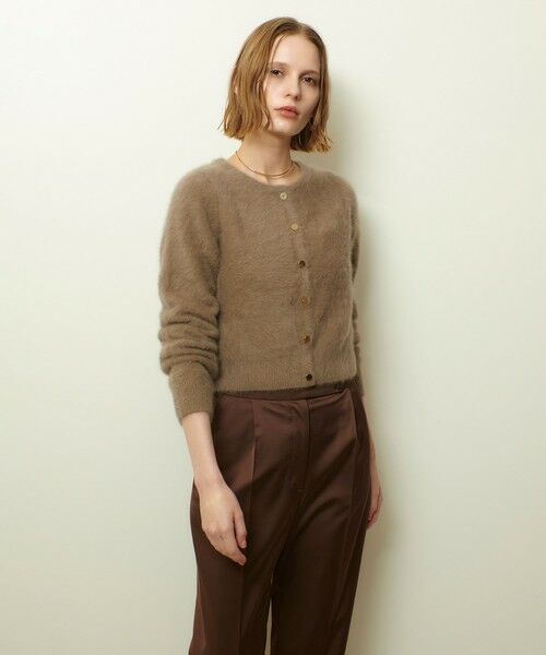 allureville / アルアバイル カーディガン・ボレロ | カシミヤブレンドファー加工カーディガン | 詳細20