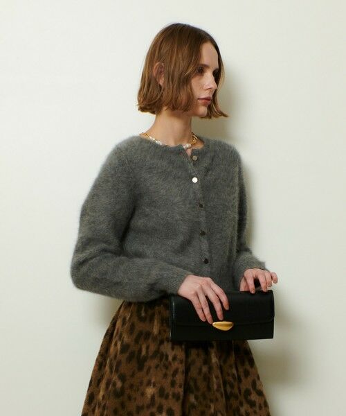 allureville / アルアバイル カーディガン・ボレロ | カシミヤブレンドファー加工カーディガン | 詳細27