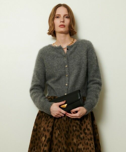 allureville / アルアバイル カーディガン・ボレロ | カシミヤブレンドファー加工カーディガン | 詳細30