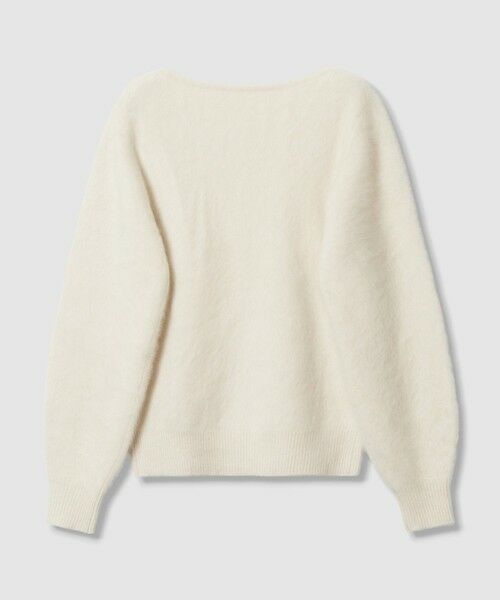 allureville / アルアバイル ニット・セーター | カシミヤブレンドファー加工Ｖプルオーバー | 詳細5