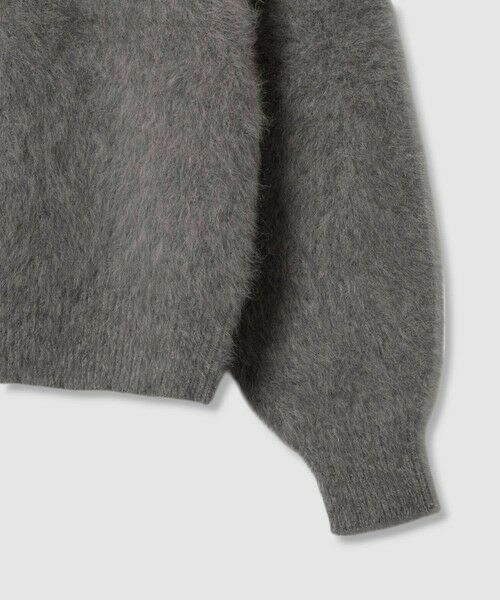 allureville / アルアバイル ニット・セーター | カシミヤブレンドファー加工Ｖプルオーバー | 詳細25