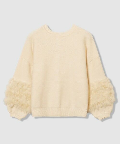 allureville / アルアバイル ニット・セーター | ラビットカフクレイジー釦2WAYプルオーバー | 詳細6