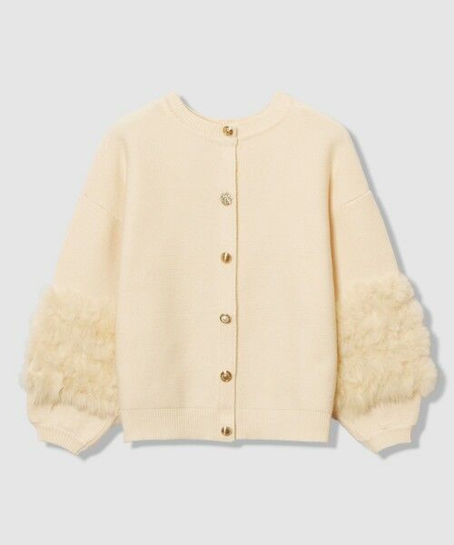 allureville / アルアバイル ニット・セーター | ラビットカフクレイジー釦2WAYプルオーバー | 詳細7