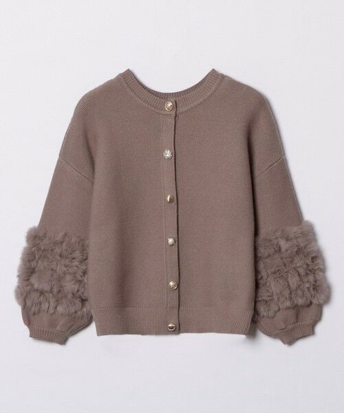 allureville / アルアバイル ニット・セーター | ラビットカフクレイジー釦2WAYプルオーバー | 詳細11